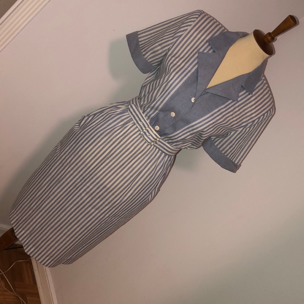 Vintage Pin Stripped Dress